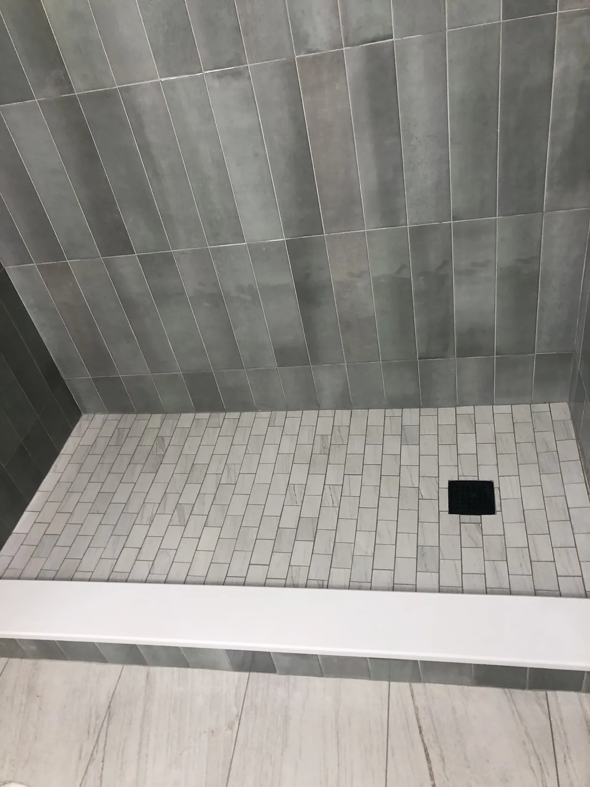 Bathroom remodeling project by Thompson & Son Construction, serving Monmouth County, NJ