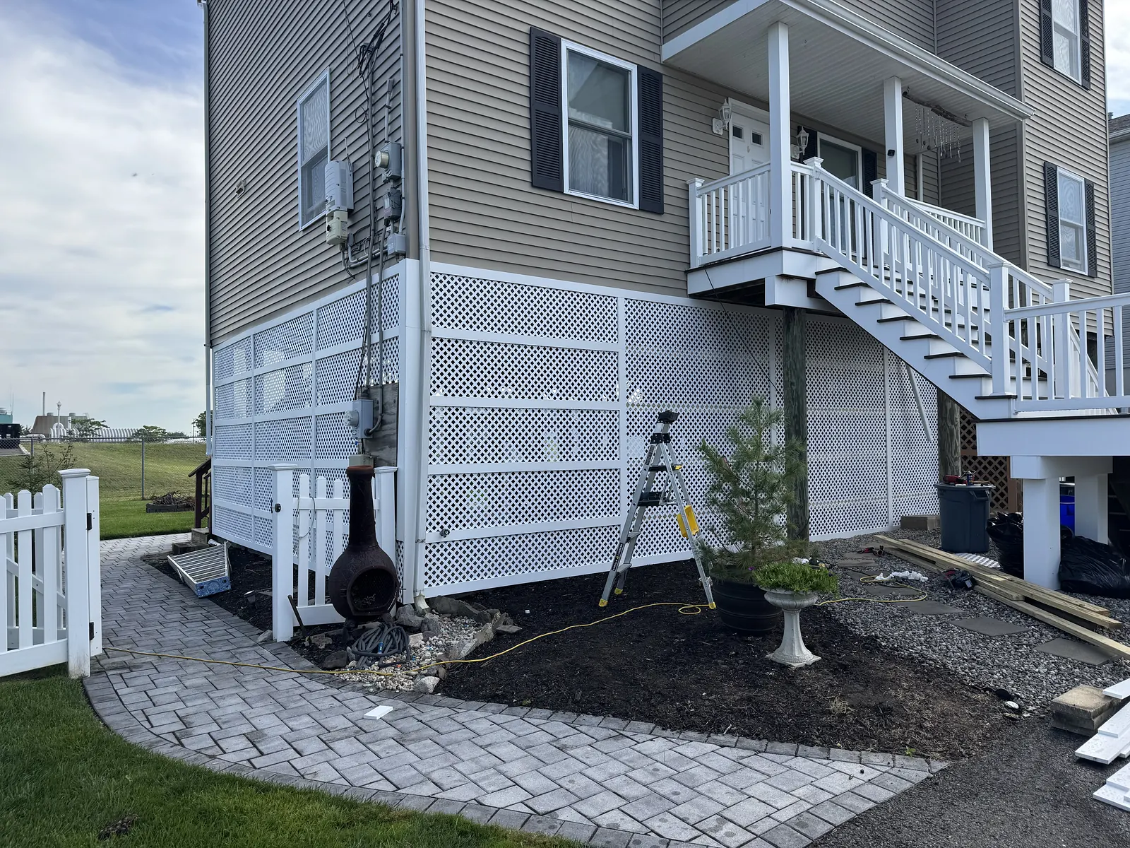 Finished remodeling and deck work by Thompson & Son Construction in Middletown, NJ