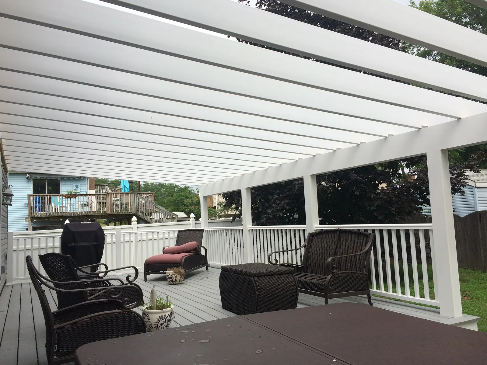 Finished remodeling and deck work by Thompson & Son Construction in Middletown, NJ