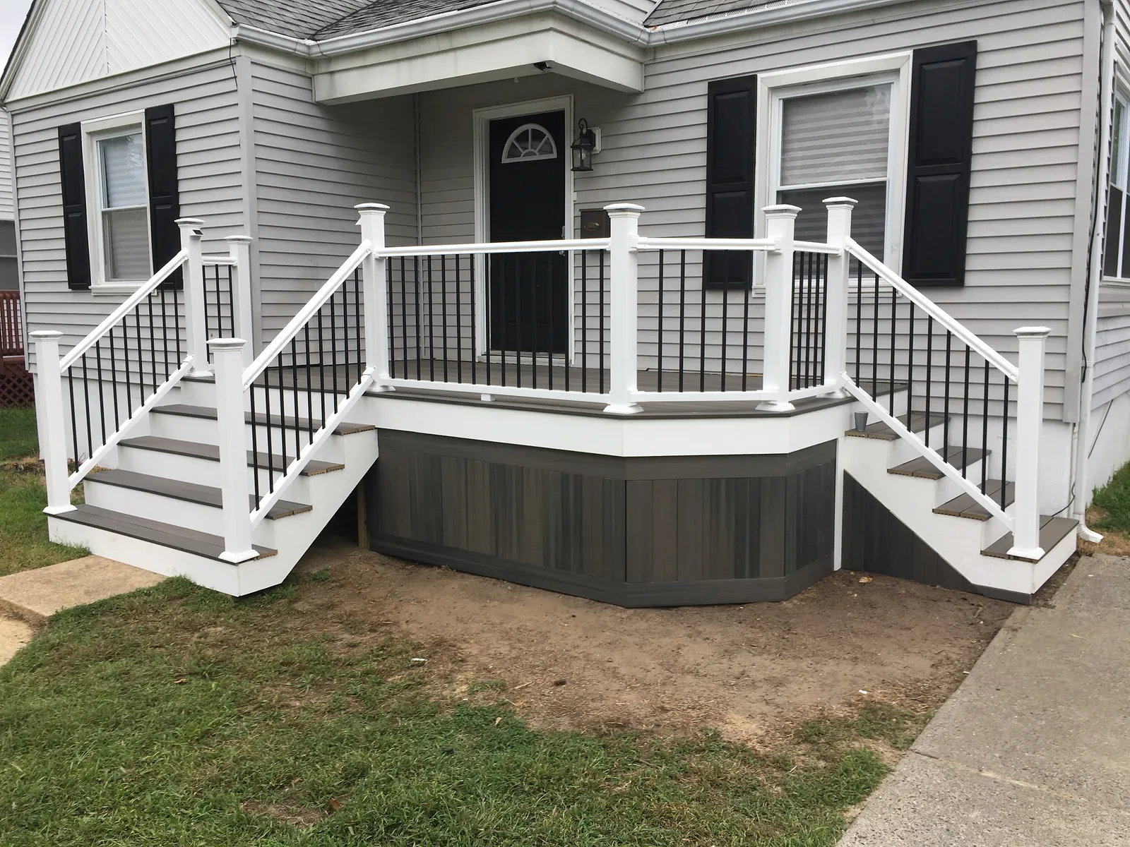 Custom decks project by Thompson & Son Construction, serving Monmouth County, NJ