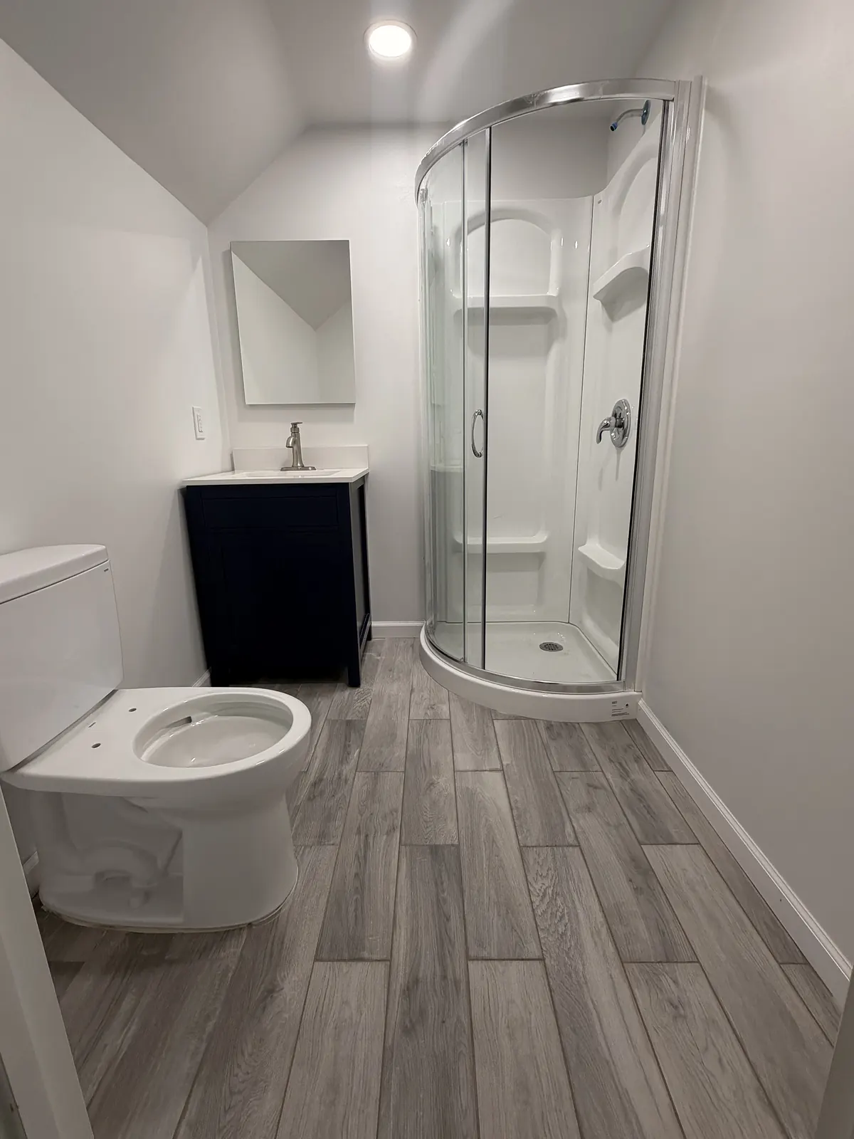 Bathroom remodeling project by Thompson & Son Construction, serving Monmouth County, NJ